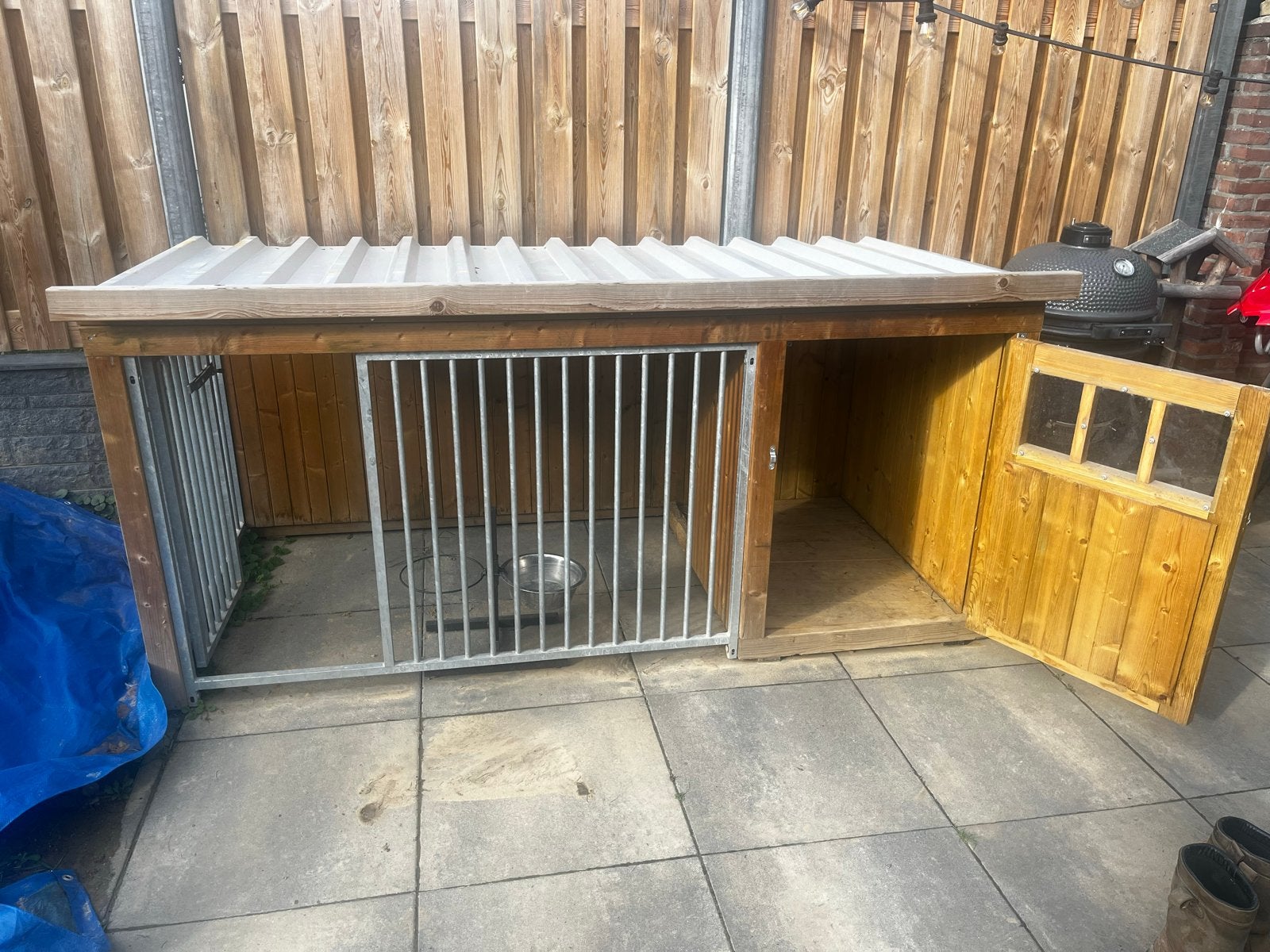 Hondenhok, Dieren en Toebehoren, Ophalen, 100 cm of meer, Hondenhok, 110 cm of meer