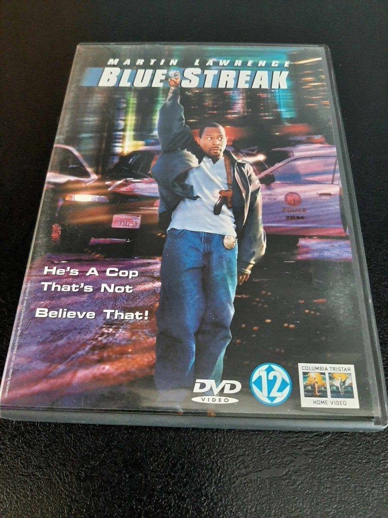 Blue streak, Martin Lawrence, Luke Wilson, William Forsythe!, Vanaf 12 jaar, Ophalen of Verzenden, Gebruikt, Actiekomedie