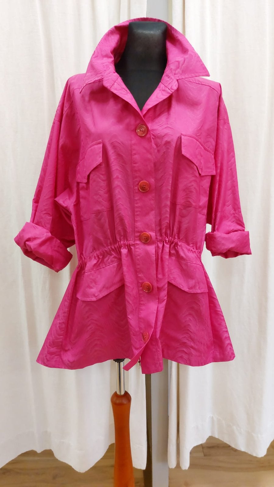 Essentiel Antwerp blouse maat M zijde, Ophalen of Verzenden, Zo goed als nieuw, Maat 38/40 (M), Roze