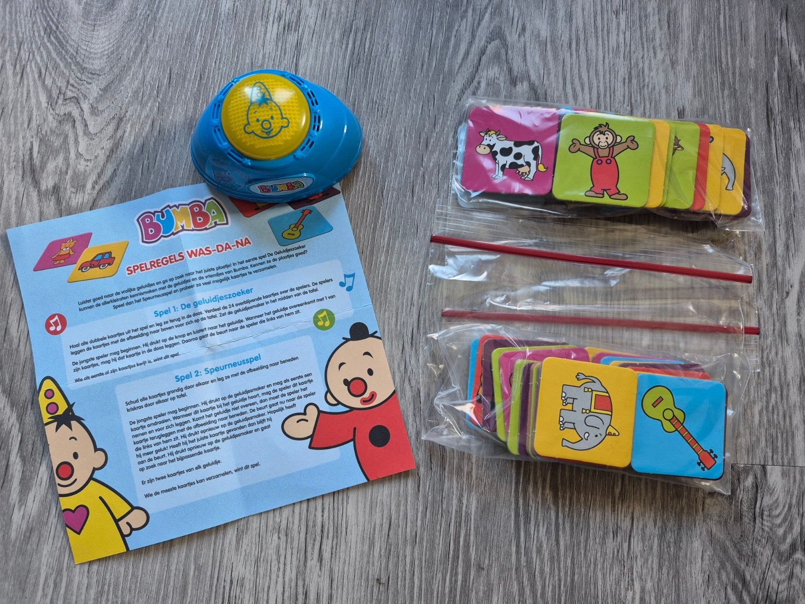Bumba Was-da-na, Ophalen, Zo goed als nieuw