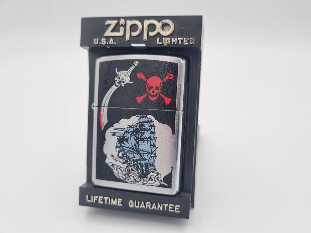 Zippo Pirateship Aansteker 2007, Verzamelen, Verzenden, Zo goed als nieuw, Aansteker