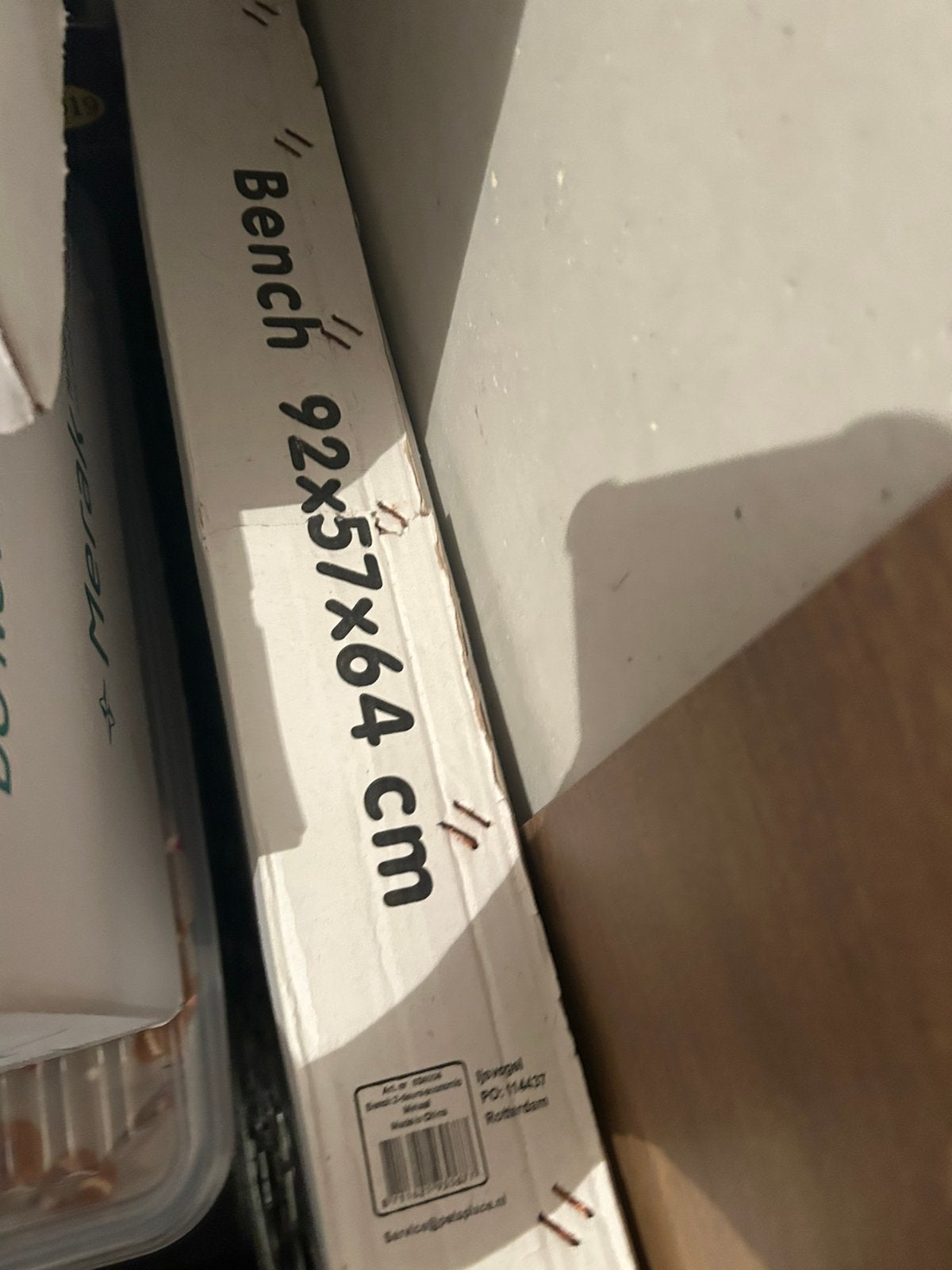 Hondenbench, Ophalen, Gebruikt