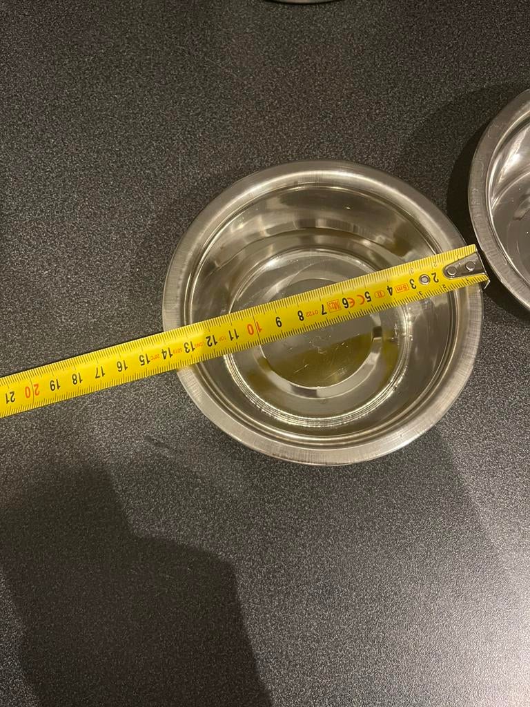 Kleine water/ voerbakje x2, Ophalen, Zo goed als nieuw, Overige materialen, Minder dan 25 cm