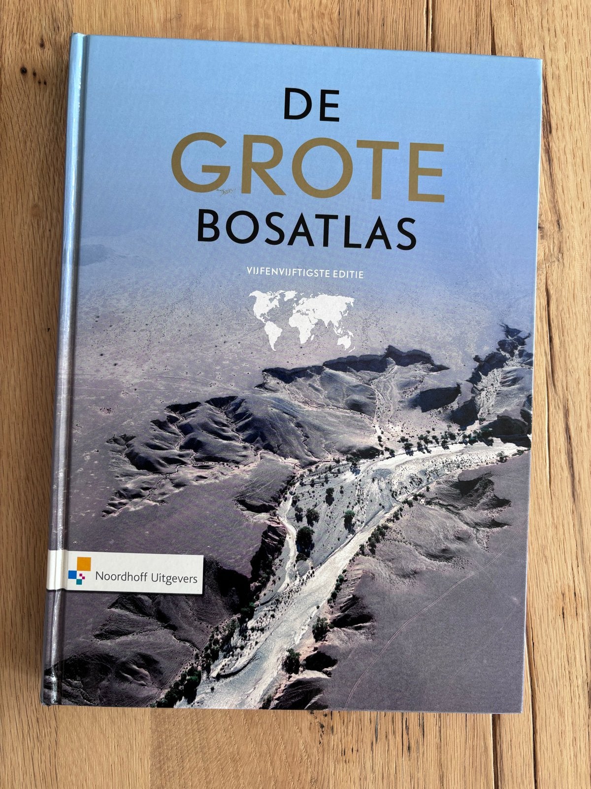 Grote Bosatlas 55e editie - Complete Wereldatlas, Bosatlas, 2000 tot heden, Ophalen of Verzenden, Zo goed als nieuw