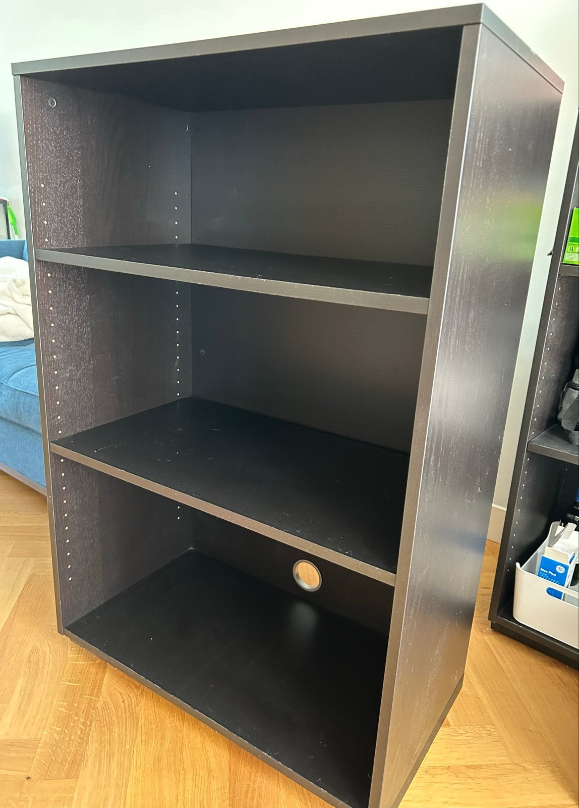IKEA Galant Kast - Zwartbruin, 80x45x120 cm, Ophalen, Met plank(en), Gebruikt, 100 tot 150 cm
