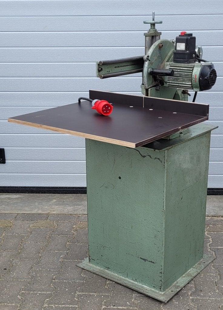 Graule ZS85 Afkortzaag / Radiaalzaag (Incl Rollerbaan 2x 3M), Ophalen, Gebruikt, 70 mm of meer, Afkortzaag