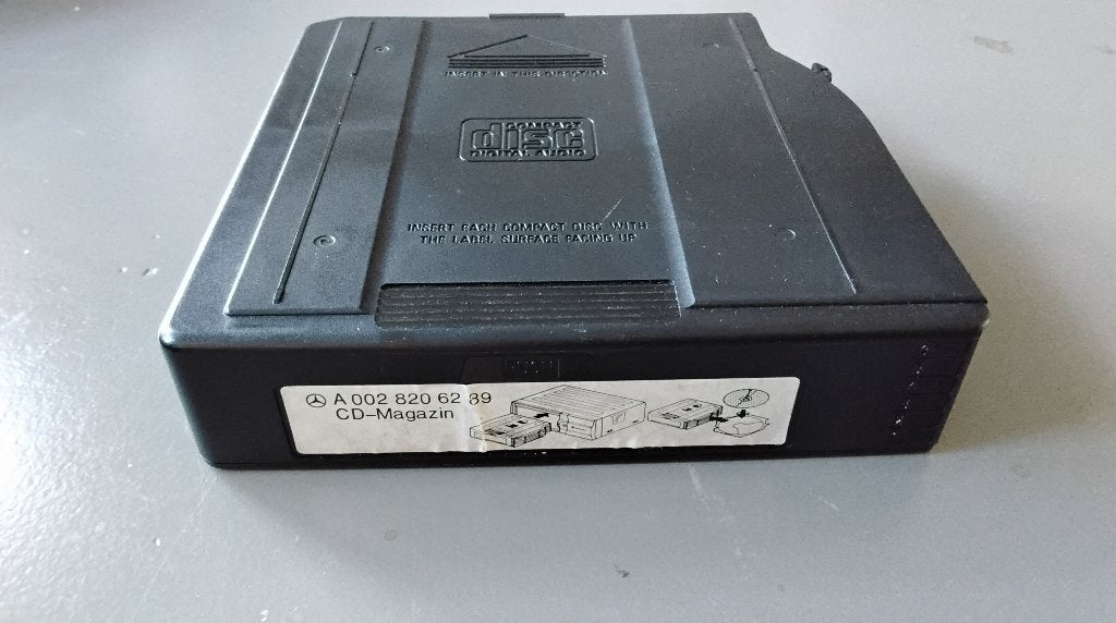 Mercedes-Benz 6 CD-Magazine, Ophalen, Gebruikt