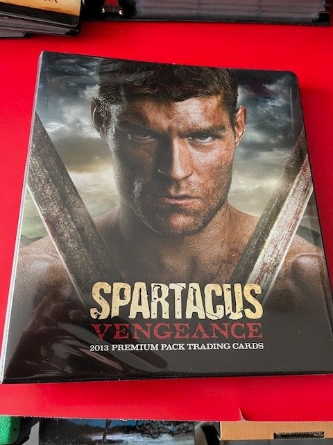 Spartacus Vengeance Trading Cards + Binder, Ophalen of Verzenden, Nieuw, Tv, Foto of Kaart