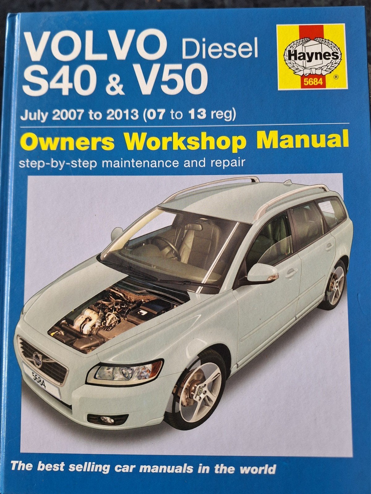 Haynes Werkplaatshandboek Volvo S40 & V50 Diesel (2007-2013), Ophalen of Verzenden