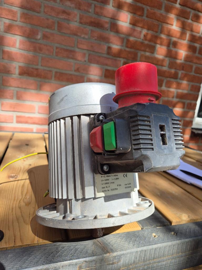 Krachtstroom motor, Ophalen, Gebruikt, Elektromotor