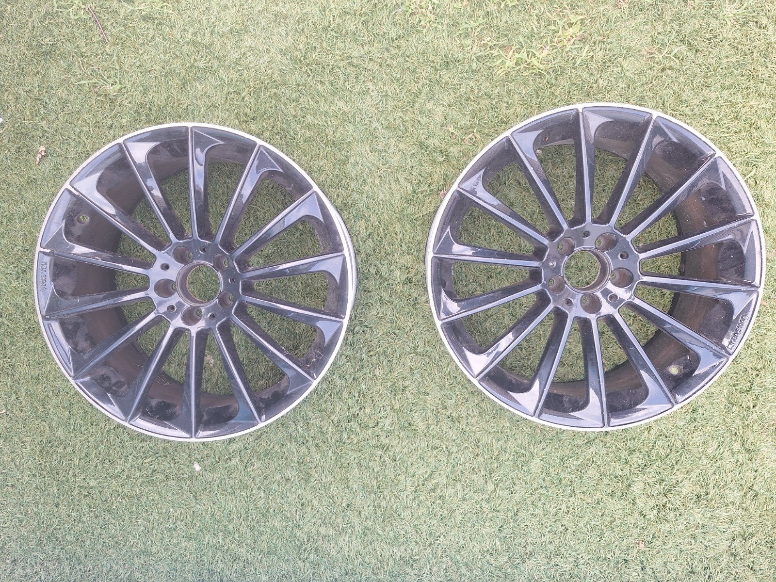 20inch velgen 5x112 voor reparatie amg velgen, Ophalen, Gebruikt