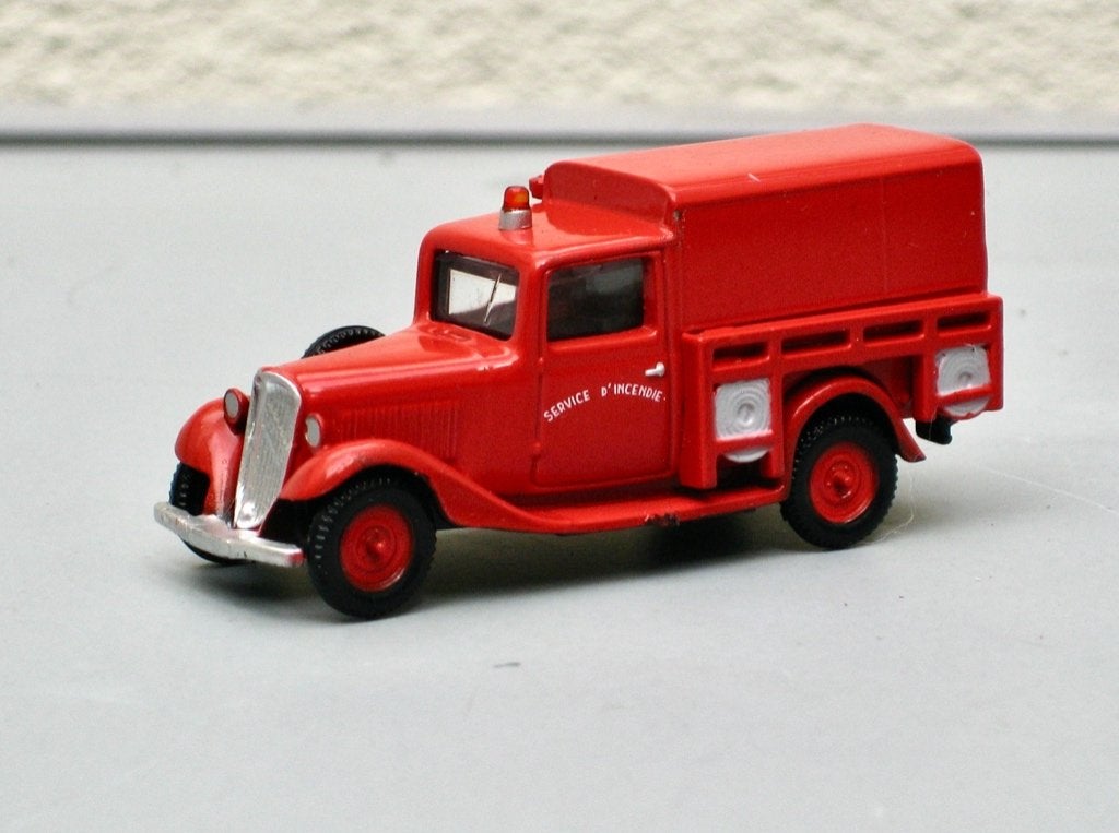 Citroen U 11 met ladder Pompiers Norev H0 1:87, Ophalen of Verzenden, Nieuw, Auto, Overige merken