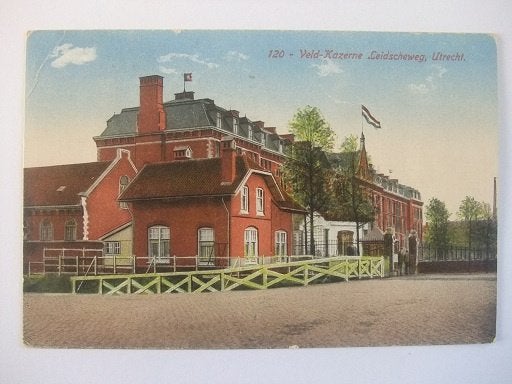 P287 Utrecht - Veldkazerne Leidscheweg - 1921, Verzenden, 1920 tot 1940, Gelopen, Utrecht