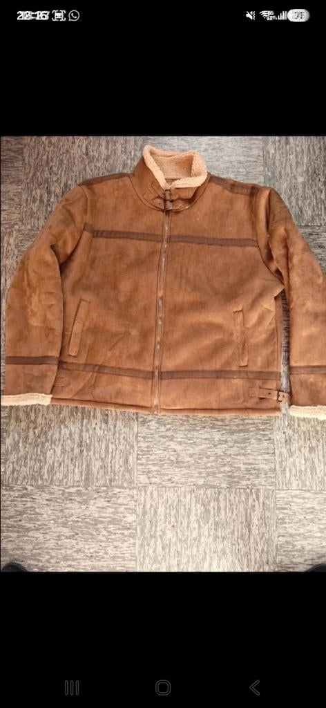 Heren winterjas maat 5xl, Kleding | Heren, Ophalen of Verzenden, Zo goed als nieuw, Overige maten, Zwart