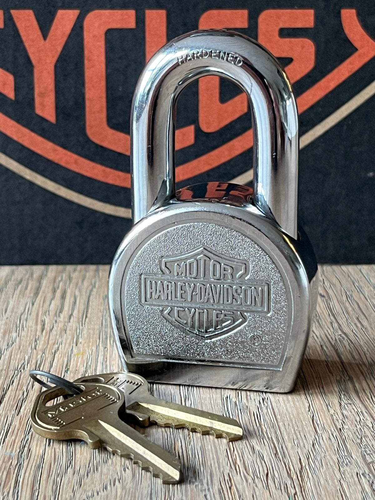 Harley-Davidson Master Lock hangslot met sleutels (m2436137794 ...
