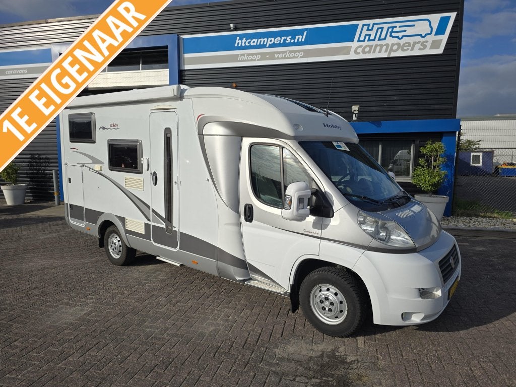 Hobby Toskana 600 D GFLC 2009 top staat., Standaard zit, Ringverwarming, Fiat, Hobby