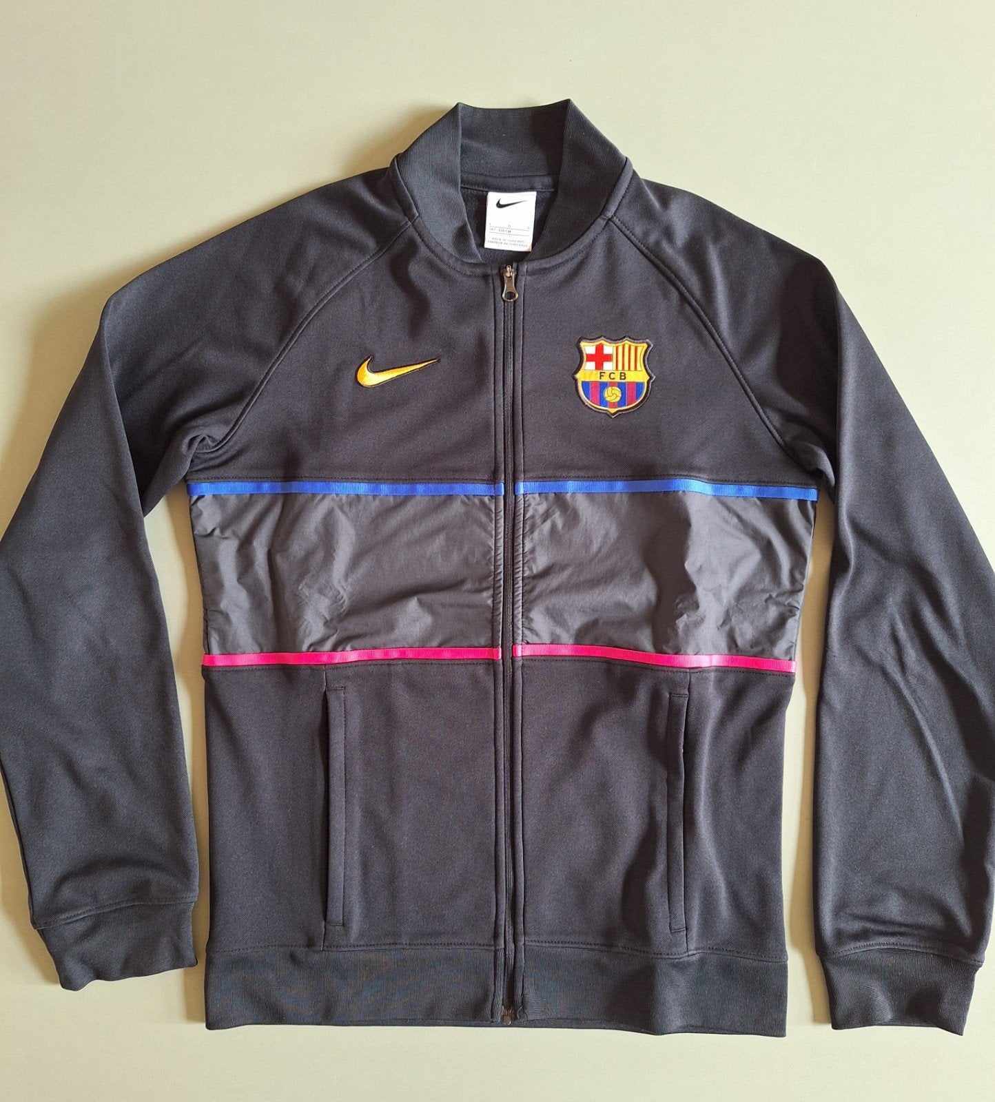 FC Barcelona Nike trainingsjasje maat L / 152 - 158, Maat L, Ophalen of Verzenden, Zo goed als nieuw, Trainingspak