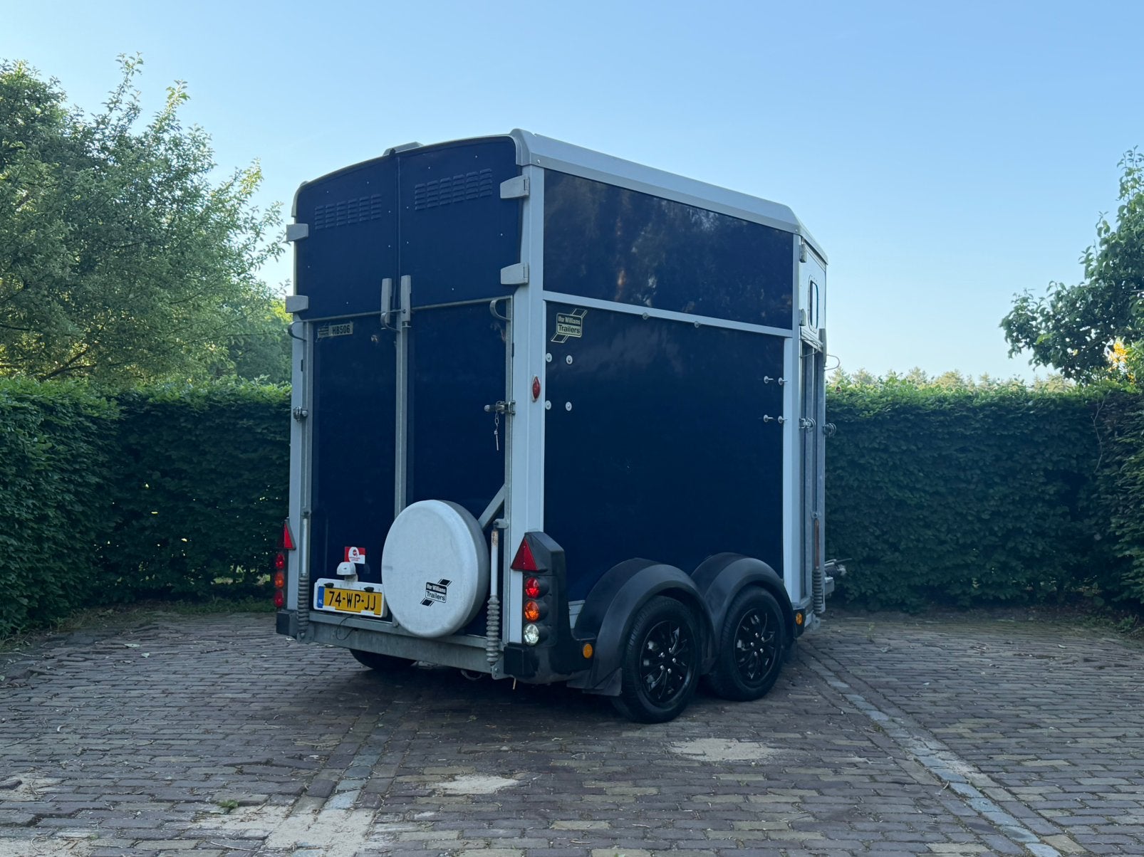Mooie ifor Williams hb506 aluminium bodem en vooruitloop, Ophalen, Ifor williams, Aluminium, Zo goed als nieuw