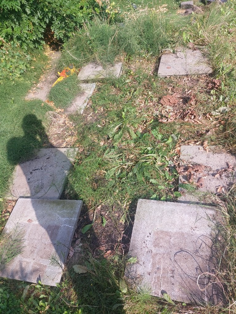 Gratis terrastegels, Ophalen, Gebruikt, Beton, Terrastegels