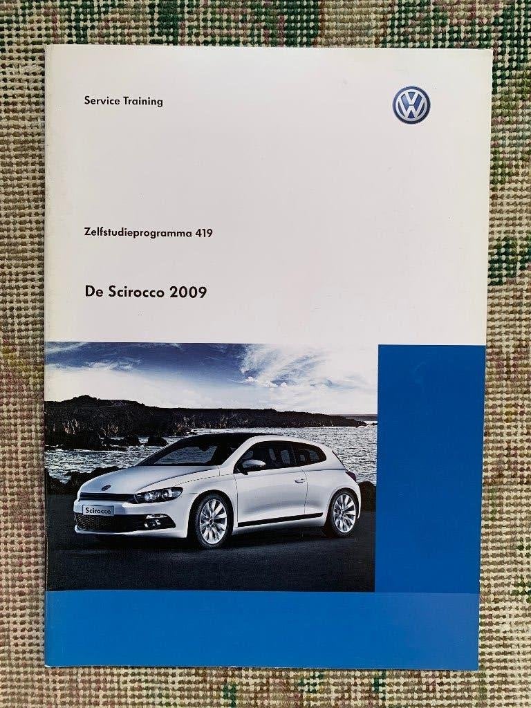 Service training zelfstudieprogramm Volkswagen Scirocco 2008, Volkswagen, Ophalen of Verzenden, Zo goed als nieuw, Volkswagen