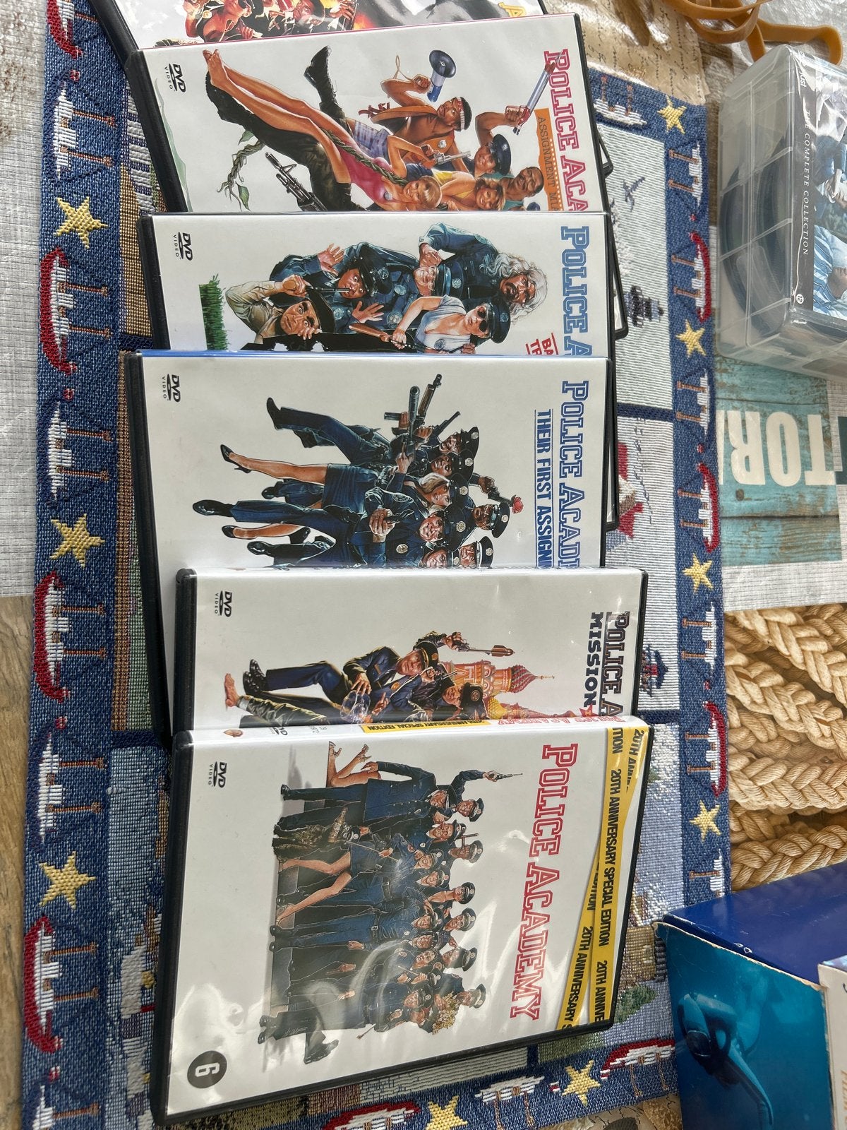 Police Academy DVD Boxset - De Complete Collectie, Vanaf 6 jaar, Ophalen of Verzenden, Gebruikt, Boxset
