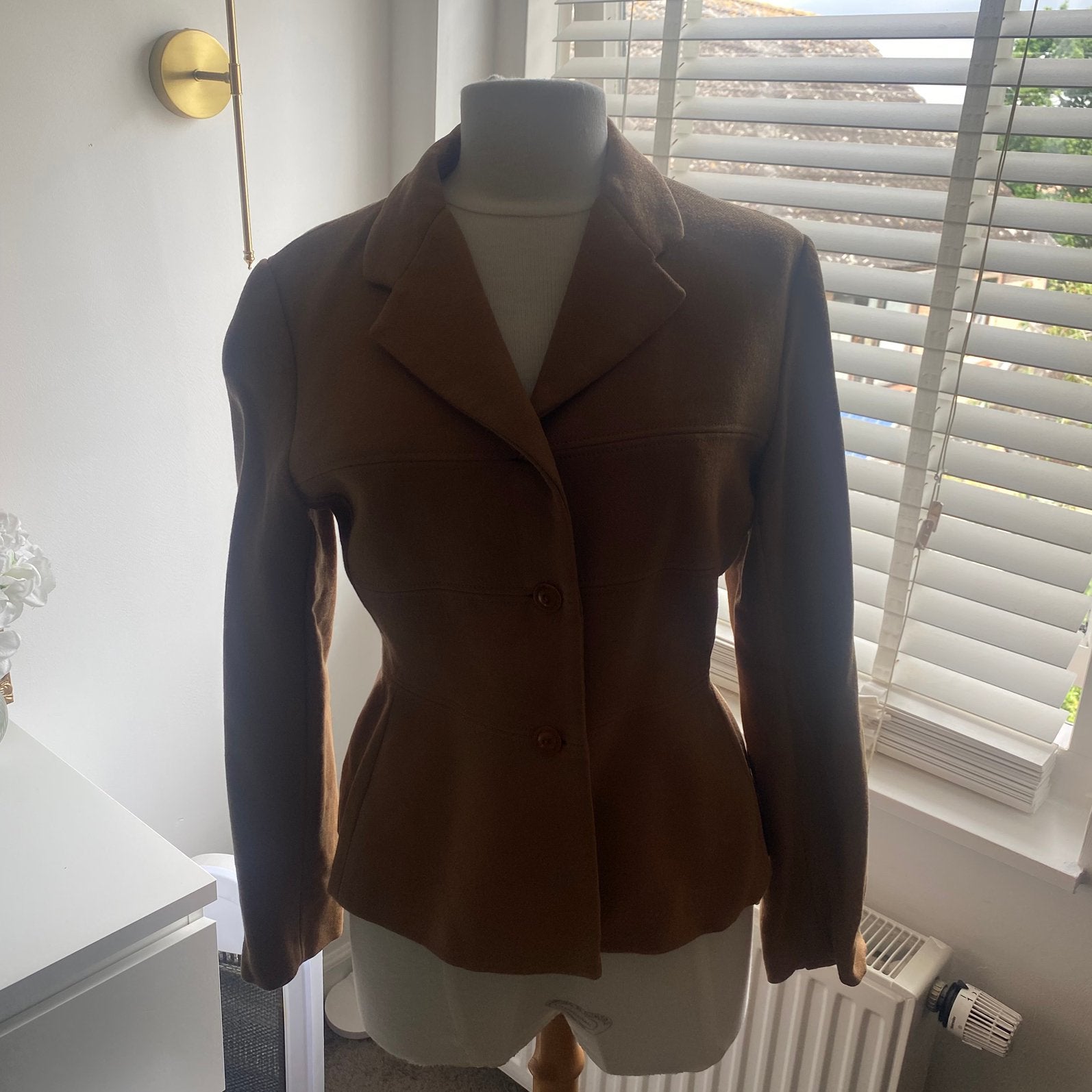 Zara prachtige blazer - Maat 42, Bruin, Maat 42/44 (L), Ophalen of Verzenden, Zo goed als nieuw