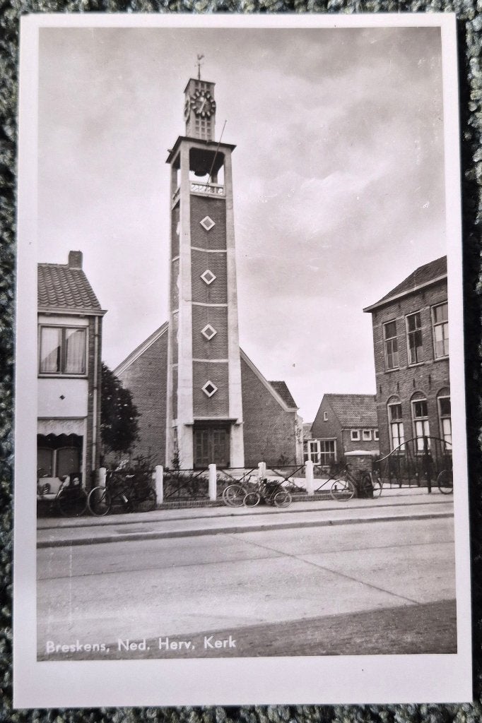 Breskens, Ned. Herv. Kerk, Ophalen of Verzenden, 1960 tot 1980, Ongelopen, Zeeland