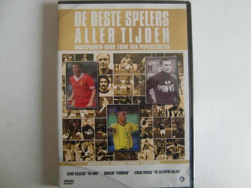 G52: De beste spelers aller tijden (in plastic), Voetbal, Alle leeftijden, Ophalen of Verzenden, Nieuw in verpakking