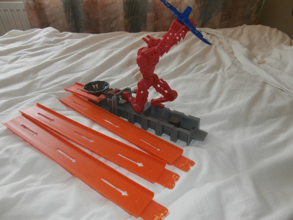 Hot Wheels Spin Blade Robot onderdeel racebaan auto, Onderdelen, Zelf te bouwen, Ophalen of Verzenden, Zo goed als nieuw
