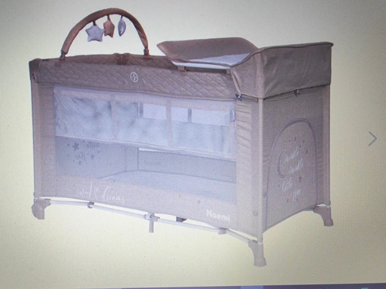 Baby bedje. Afmetingen 127 X 69 X 105 cm., Kinderen en Baby's, Kinderkamer | Bedden, Ophalen, Minder dan 140 cm, Minder dan 70 cm