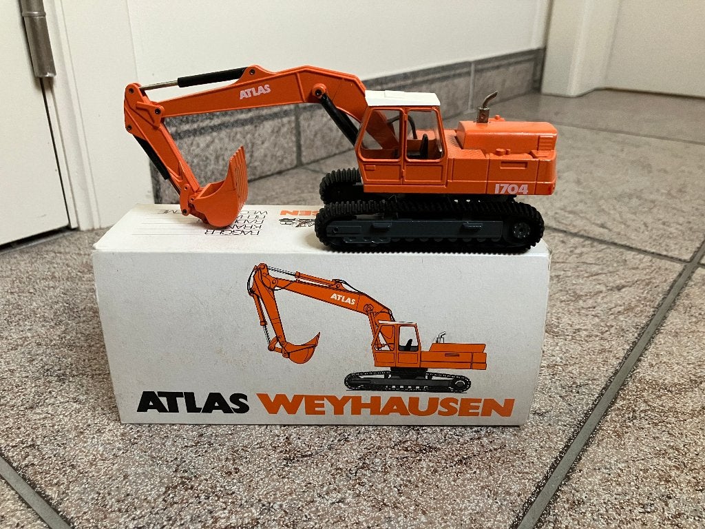 Atlas Weyhausen 1704 Graafmachine Model, Overige merken, 1:50 of kleiner, Overige typen, Ophalen of Verzenden