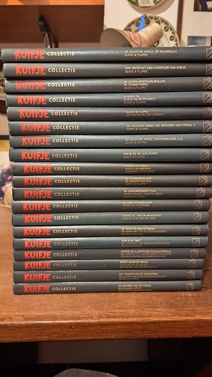 Kuifje Collectie - Complete serie van 19 stripboeken, Complete serie of reeks, Ophalen of Verzenden, Gelezen, Hergé