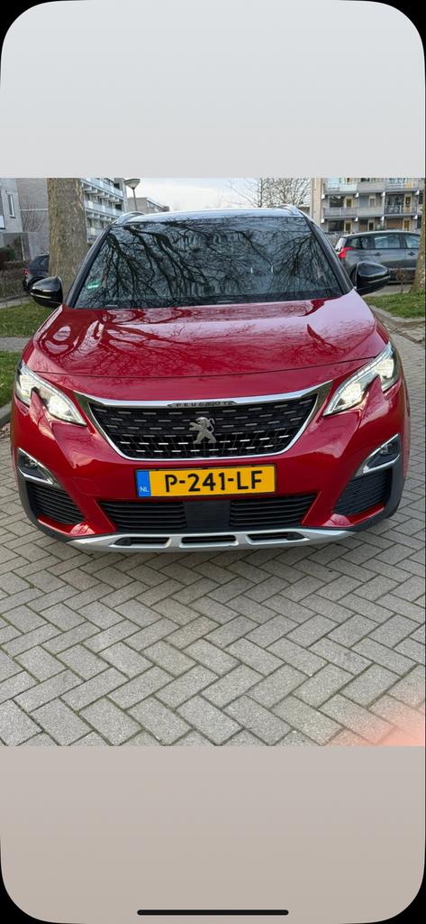 Peugeot 3008 1.6 E-thp 121KW/165PK Eat6 2017 Rood, Auto's, 4 cilinders, 1275 kg, 17 km/l, 66 €/maand