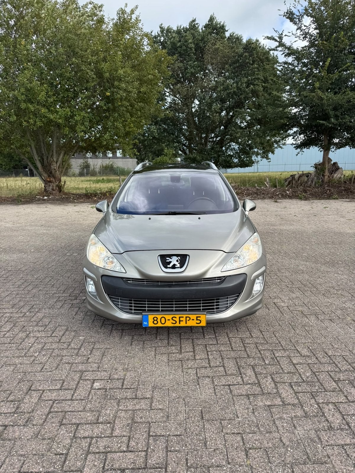 Nette Peugeot 308 1.6 VTI 16V SW 7P 2011 Grijs, Auto's, Voorwielaandrijving, 15 km/l, 4 cilinders, 7 stoelen