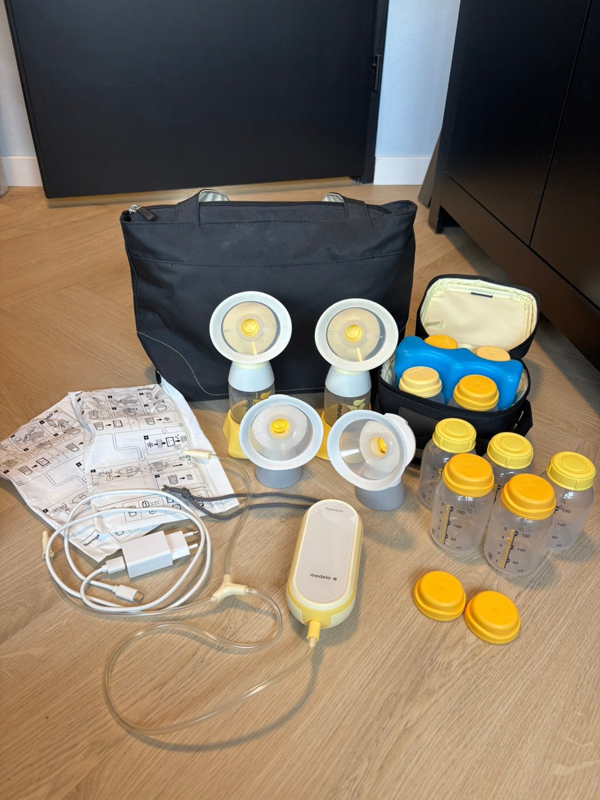 Medela Freestyle Flex, Ophalen, Medela, Borstkolf, Zo goed als nieuw