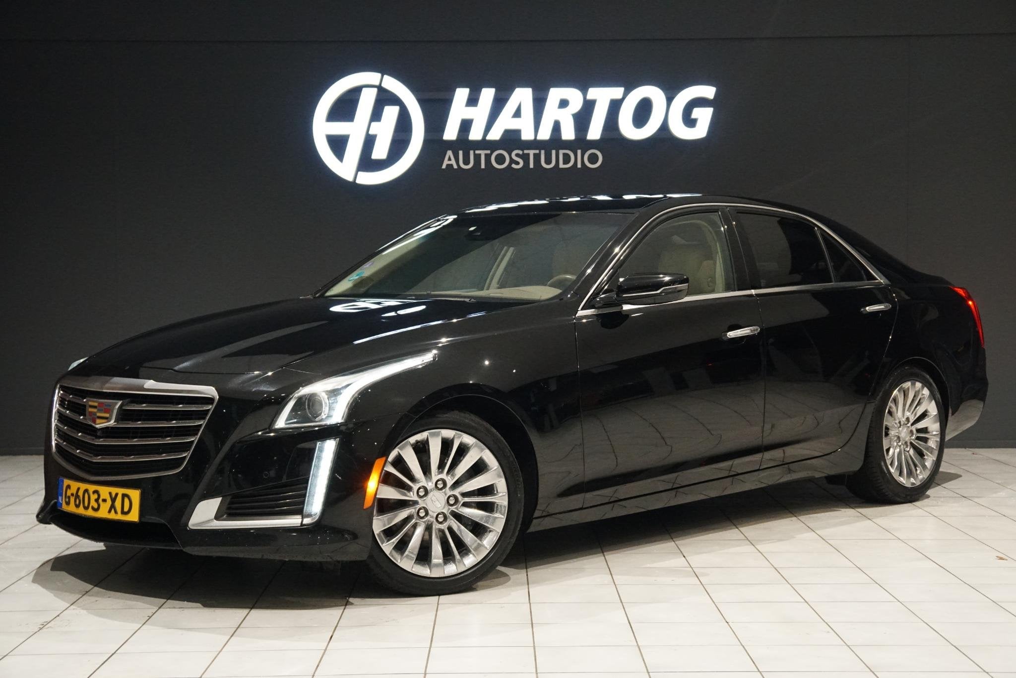 Cadillac CTS 2.0 Premium met LPG installatie + PANO / STOELV, Auto's, Cadillac, Automaat, Achterwielaandrijving, Gebruikt, 4 cilinders