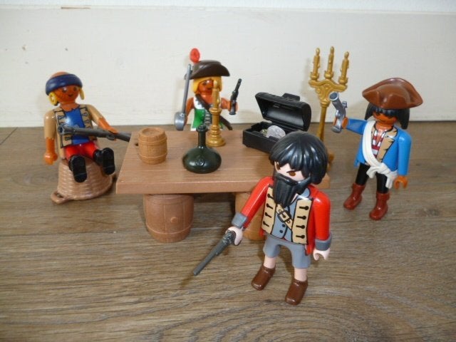 Playmobil Piratenbende met Schat 4292, Ophalen of Verzenden, Zo goed als nieuw