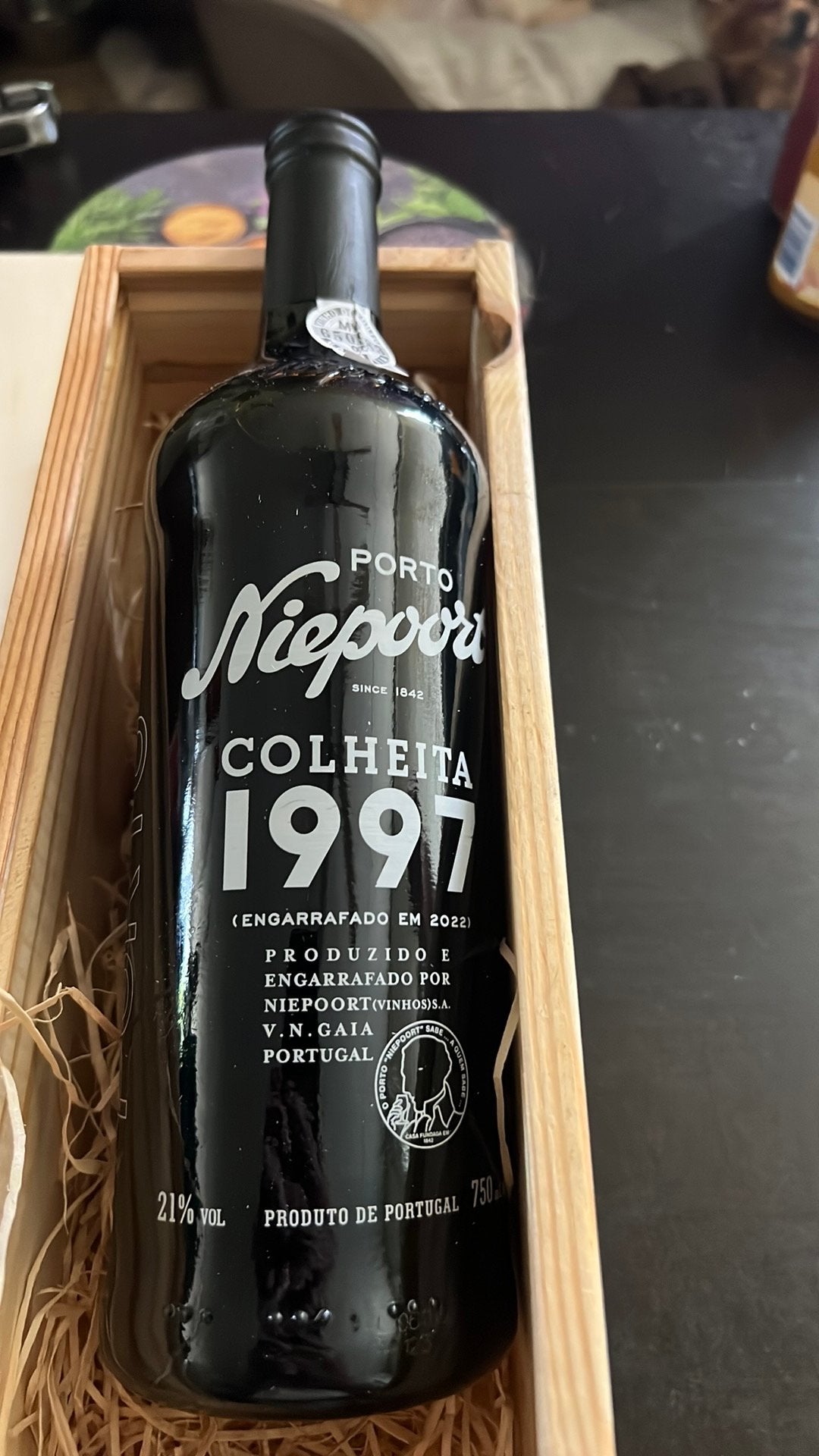 Te koop port uit 1997, Verzamelen, Wijnen, Ophalen, Zo goed als nieuw, Overige gebieden, Port