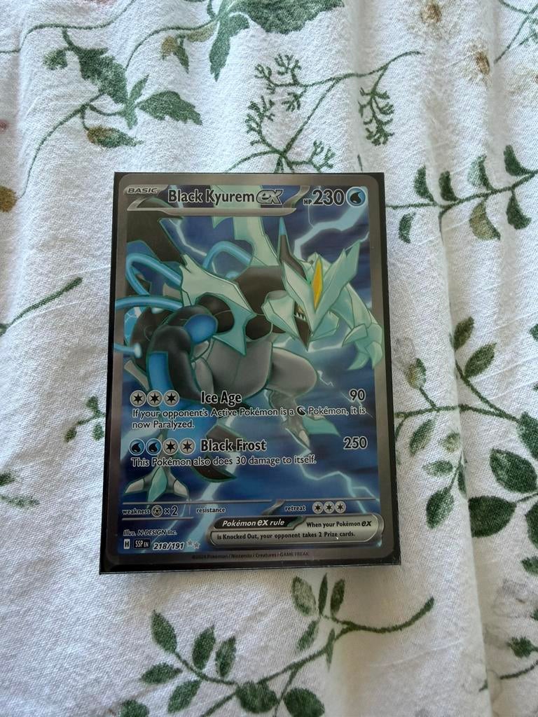Black kyurem ex, Ophalen, Zo goed als nieuw