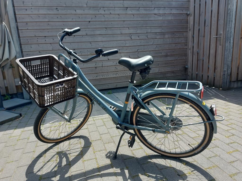 Meisjesfiets, 51 tot 55 cm, Ophalen, Zo goed als nieuw, Cortina