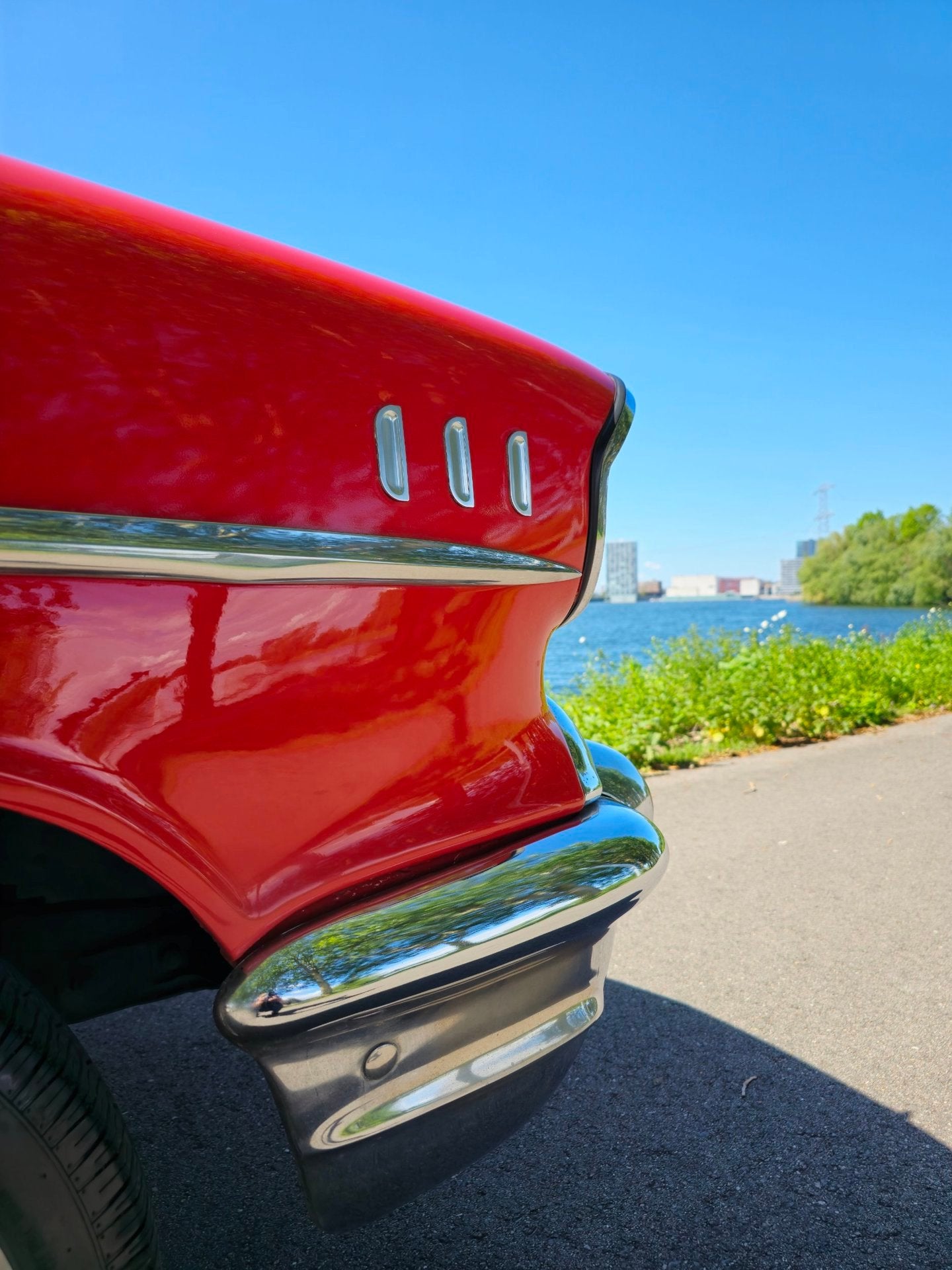 Chevrolet USA Bel Air 4 deurs hardtop continental pakket, foto 6
