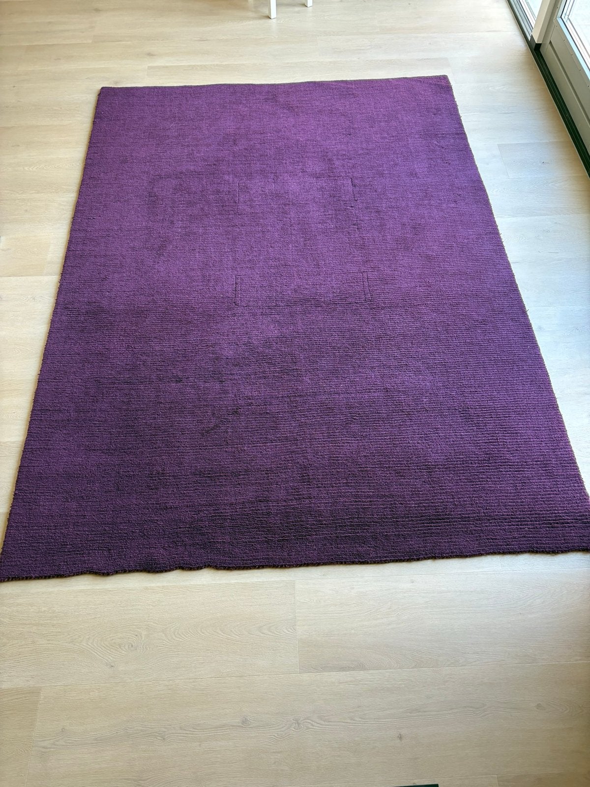 Paars Vloerkleed - Zo goed als nieuw, Huis en Inrichting, Ophalen, Paars, 150 tot 200 cm, 200 cm of meer