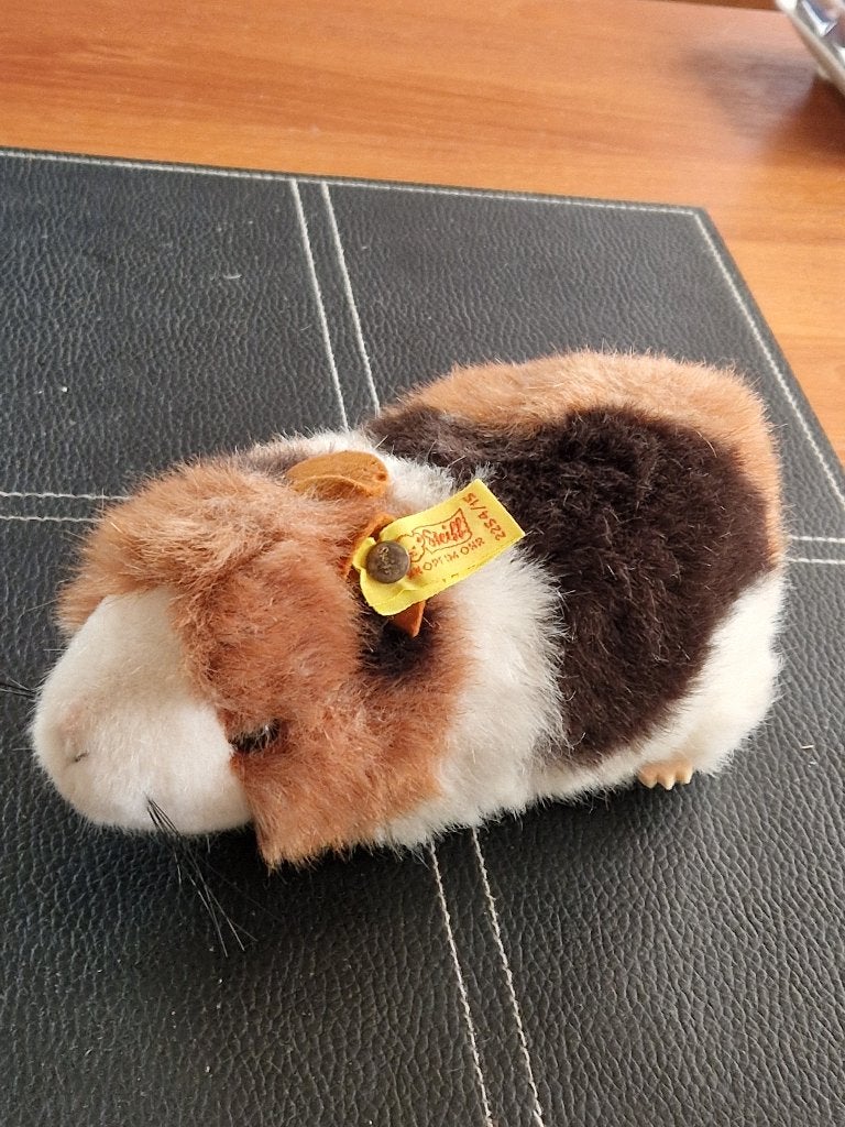 Vintage Steiff Swinny Cavia Nummer 2254/15 Ingebouwde pieper, Ophalen of Verzenden, Zo goed als nieuw, Overige typen, Steiff