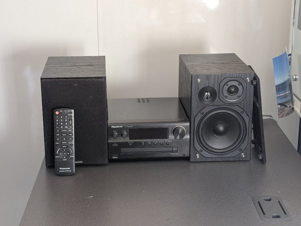 Panasonic SA-PMX70B CD stereo systeem met boxen, Audio, Tv en Foto, Stereo-sets, Overige merken, Tuner of Radio, Ophalen of Verzenden