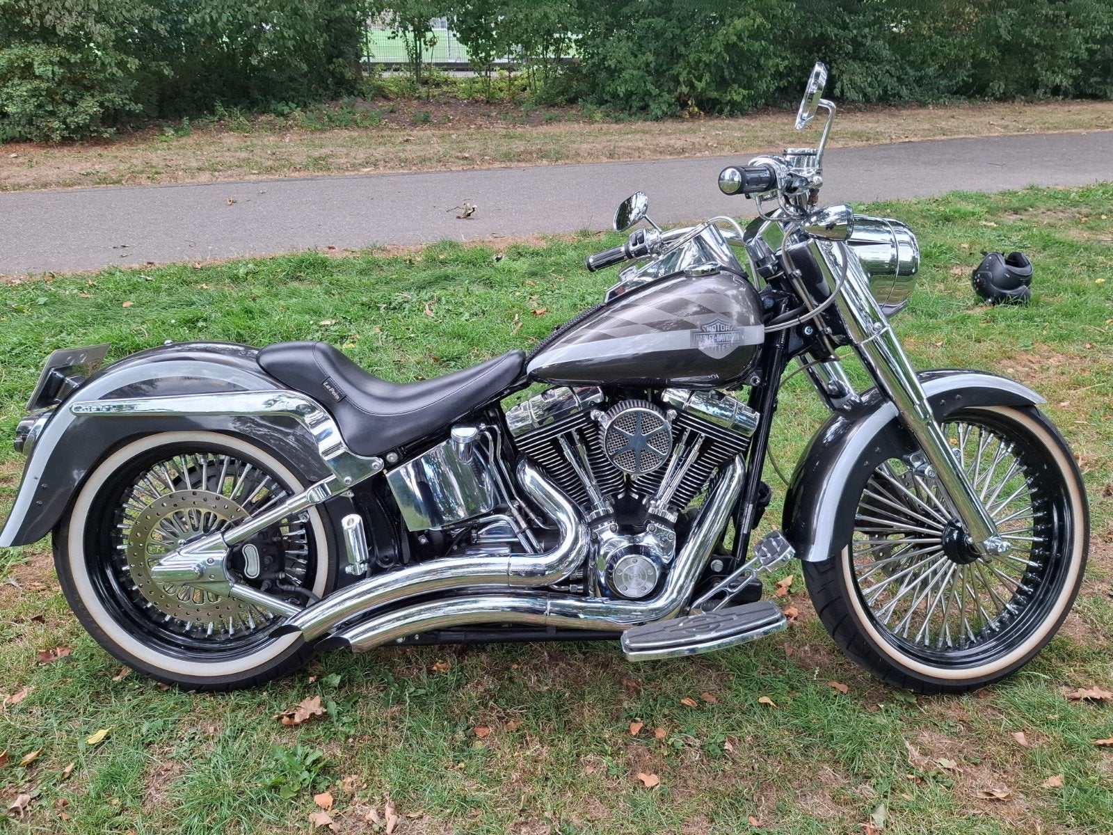 Harley-Davidson Softail Custom Chopper - Uniek en Krachtig, Motoren, 2 cilinders, Gebruikt, Particulier, Meer dan 35 kW