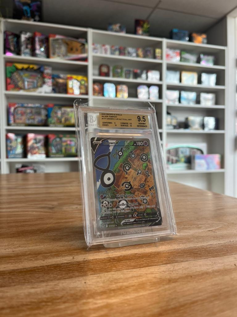 2022 Pokémon Unown V SIT #177 BGS 9,5, Ophalen of Verzenden, Nieuw