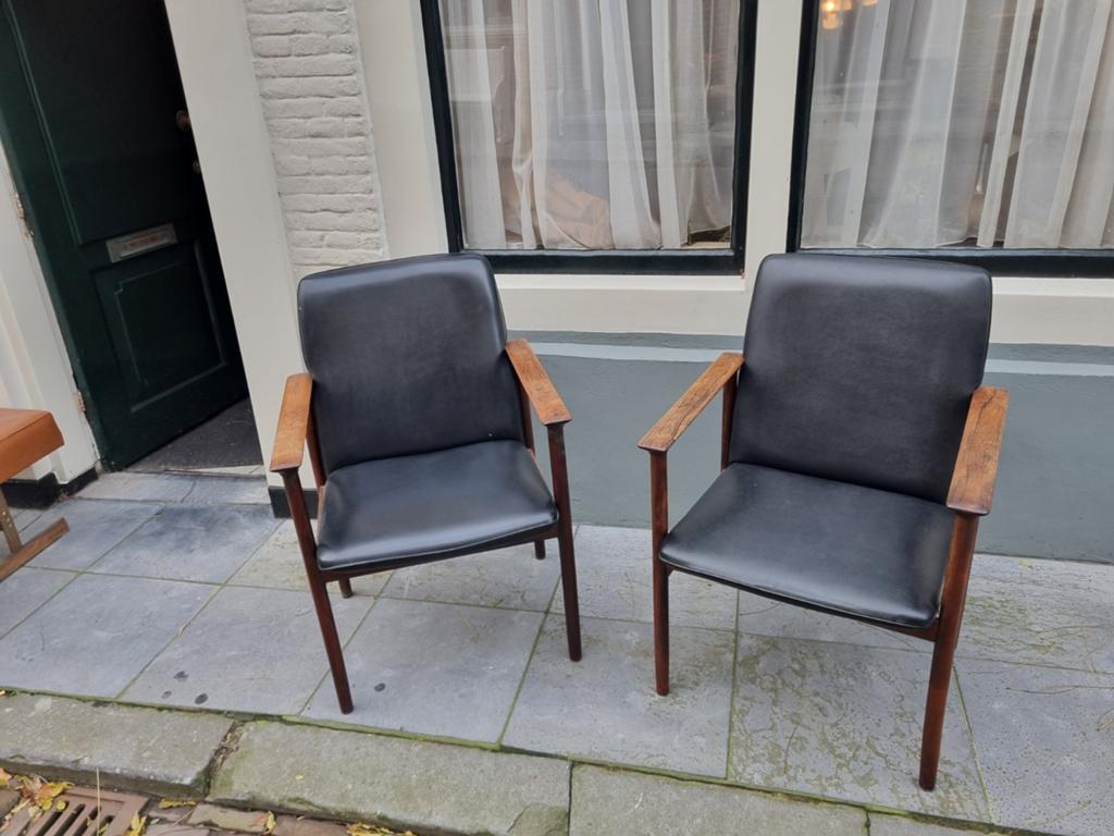 Fristho Impala stoelen Cor Bontebal palisander set van 2, Ophalen