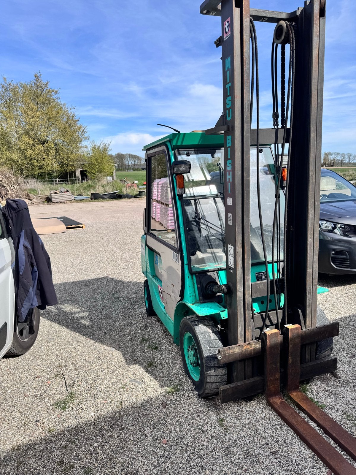 Mitsubishi Heftruck FG25 - LPG - 2500 kg hefvermogen, 2000 tot 3000 kg, Ophalen, LPG, Heftruck