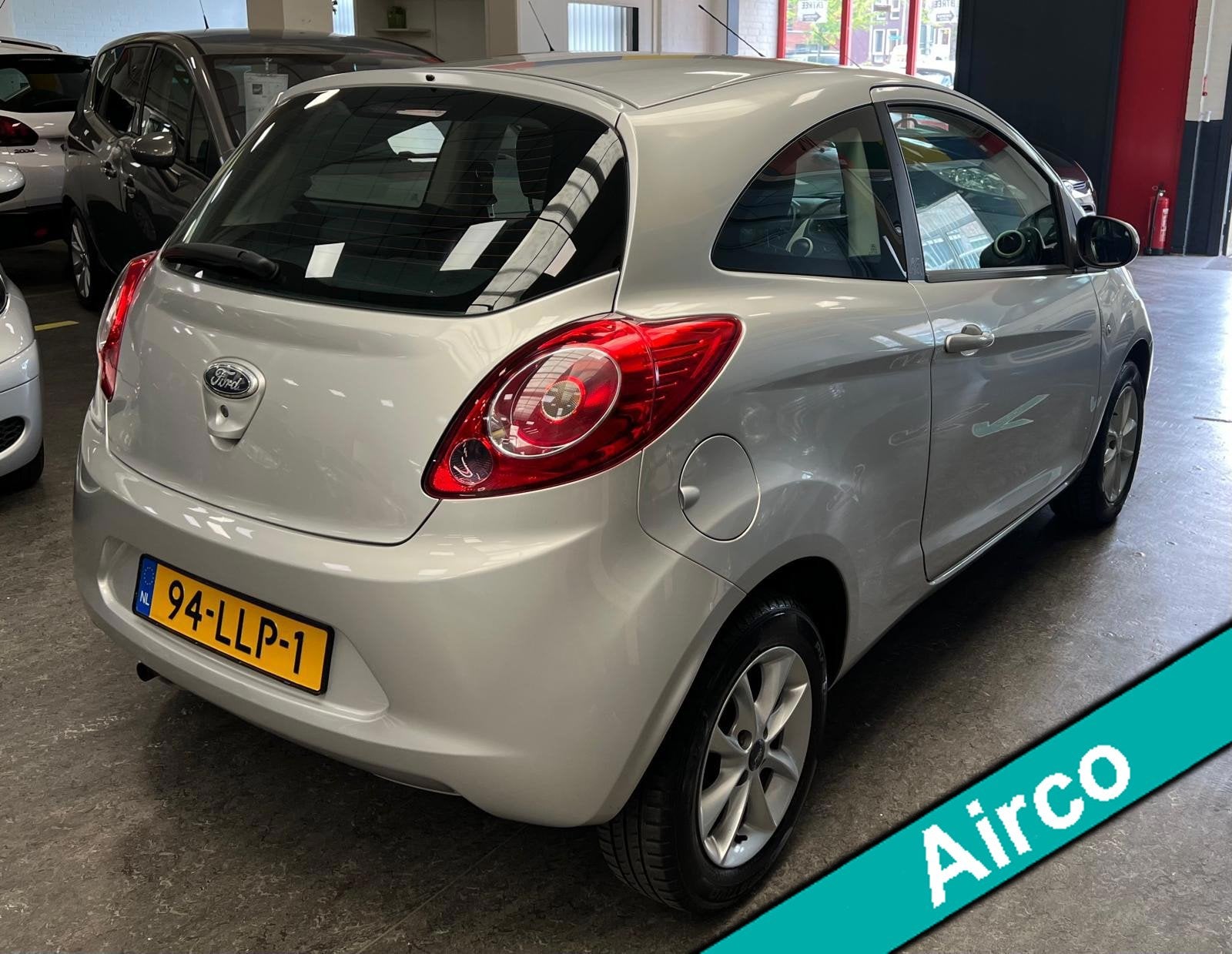Ford Ka 1.2 Cool&Sound NAP - Airco - Distr. Vervangen, Auto's, Ford, Voorwielaandrijving, Stof, Gebruikt, 4 cilinders
