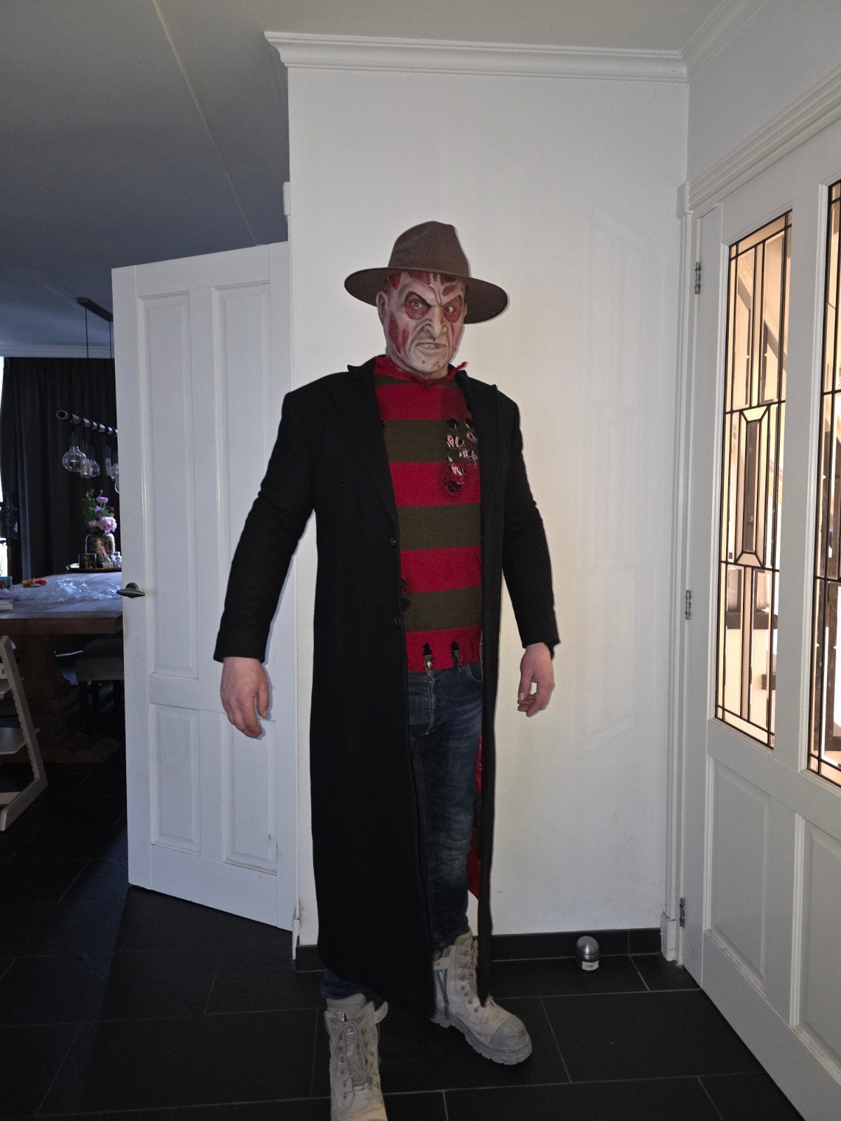 Freddy Krueger wes craven Kostuum Set, Ophalen of Verzenden